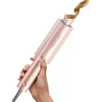 TYMO Curlpro Plus - Automatische Krultang - Krulborstel - Roze - 25 mm - 3 Temperatuurinstellingen (160 °C - 210 °C) - ION Technologie - Met Timer - Geschikt voor alle haartypes