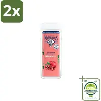 Le Petit Marseillais – Douchegel – Grenade Bio – 400 ml - Voordeelverpakking - 2 stuks - Douchegel - Biologische douchegel