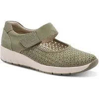 Jana 8-24664-42-722 Bandschoenen | Maat 40 Dames Groen