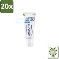 Sensodyne 20 x – Tandpasta – Rapid Relief Whitening – 75 ml - Grootverpakking - Gevoelige Tanden - Gevoeligheid - Verlichting - Whitening - Tandpasta