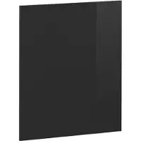 Vicco R-Line Keukenfront – 59.6 x 71.3 cm meubelfront voor de halfhoge ovenombouwkast Zwart hoogglans