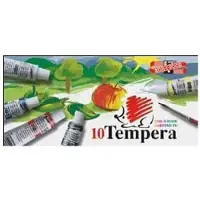 Koh-I-Noor Tempera Verf Set - 10 Kleuren, 16ml per Tube