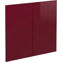 Vicco R-Line Keukenfront – 79.2 x 71.3 cm meubelfront voor de spoelonderkast Rode hoogglans