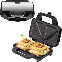 DNA Tosti-ijzers - Tosti Apparaat - Tosti Ijzer - Rood - 25cm x 29cm x 9cm