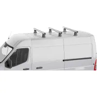 Menabo Dakdragers geschikt voor Dacia Dokker Van 2012-2021 Professional Airdyn aluminium - 3 dragers