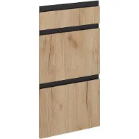 Vicco R-Line Keukenfront – 39.6 x 70.4 cm meubelfront voor de onderkast met lades Krachtige eik goud