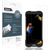 Dipos – 2x Pantserfolie geschikt voor Zebra TC501 | 9H Screenprotector