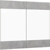 Vicco R-Line Keukenfront – 79.2 x 59 cm meubelfront voor de glazen hangkast Beton