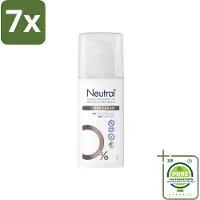 Neutral 7 x Face Cream 50 ml - Grootverpakking - Gevoelige Huid - Dagcrème - Hydratatie - Glycerine - Parfumvrij