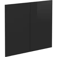 Vicco R-Line Keukenfront – 79.2 x 71.3 cm meubelfront voor de spoelonderkast Zwart hoogglans