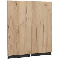 Vicco R-Line Keukenfront – 59.2 x 59 cm meubelfront voor de hangkast Krachtige eik goud