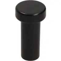 Gamet WU H-60 Wandmeubelhaak Zwart Mat