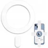 Tech-Protect Magmat MagSafe Ring - Universeel, Wit