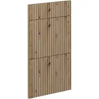 Vicco R-Line Keukenfront – 39.6 x 70.4 cm meubelfront voor de onderkast met lades Artisanaal eiken