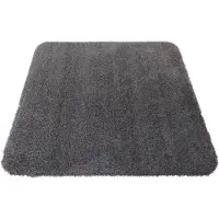 Prima - Soft - Badmat - Hangend - WCmat - zwart - antraciet - 60x60cm - antislip