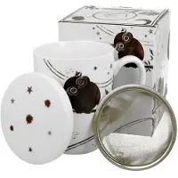 COSY&TRENDY Charmante Uil Mok met Zetgroep - 350 ml - Porselein