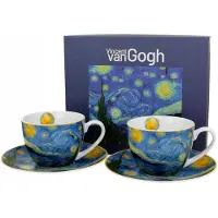 Van Gogh Sterrennacht Mokken Set (2x250ml) - Porselein