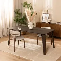 Bronx Eettafel Flint walnoot 220 x 100 cm