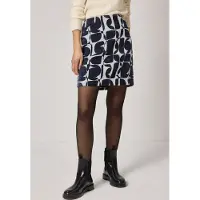 Street One Dames Gedessineerde rok - Blauw - 32