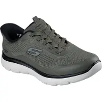 SKECHERS Sneakers laag donkergrijs