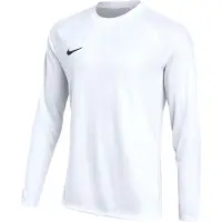 Nike Dri-FIT Park VIII Voetbalshirt Lange Mouwen Wit Zwart
