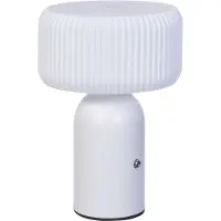 Luxform Tafellamp Nazare wit USB oplaadbaar