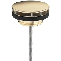Hansgrohe afvoergarnituur niet afsluitbaar, voor wastafels, brushed bronze