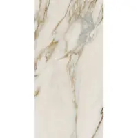 Abk Tegel 60 x 120 cm - Calacatta Venna Oro - Keramiek - Vierkant - 2 stuks - 1,44 m2 - Marmerlook - Wandtegels - Tegels - PF60009118