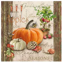 Ambiente - Servetten - 33 x 33 cm - Autumn Gardening - Najaar - Herfst