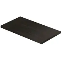 Ink Topdeck XS Fontein Afdekplaat 40x22cm - Intens Eiken - 8718835158507 - Wastafels, Fonteinen, Topbladen