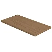 Ink Topdeck XS Fontein Afdekplaat 40x22cm - Blank Eiken - 8718835392321 - Wastafels, Fonteinen, Topbladen