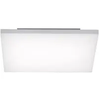 Q-SMART-HOME Slimme plafondlamp Q-Frameless, dimbaar, wit / opaal, Woon-/ Eetkamer, Kunststof, Modern, Slimme plafondlamp