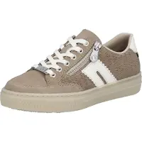 Rieker Sneakers laag donkerbeige / wit