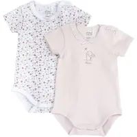 Chicco Rompertje/body groen / poederroze / rood / wit
