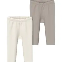 s.Oliver Leggings crème / donkerbeige