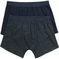 JP 1880 Regular Fit Boxershorts groen/blauw, Gestreept