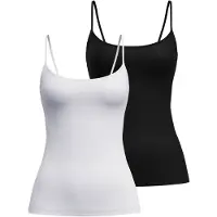 Calida Onderhemd 'Sleek Skin' zwart / wit