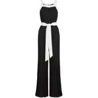 Karl Lagerfeld Jumpsuit zwart / wit