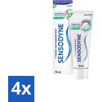 Sensodyne Tandpasta Complete Protection + Fresh Breath 75 ml - Voordeelverpakking - 4 stuks