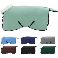 vidaXL Paardendeken Bijzondere Groen 115 cm Polar fleece