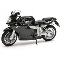 Welly BMW K1200 S Model Motor 1:18 - Zwart