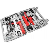 Bike Hand Uitgebreide Fietsgereedschap Set in Koffer - 19 Delig