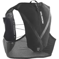 Salomon - Trail / Running rugzakken en riemen - Grvl Skin 4 Set Black voor Unisex - Maat M - Zwart