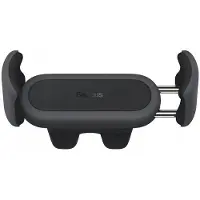 Baseus Telefoonhouder Auto - Universeel voor Ventilatie - Zwart