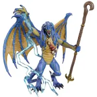WizKids D&D Nolzur's Marvelous Miniatures Unpainted Miniatures Blue Abishai Miniature Gaming & Tabletop