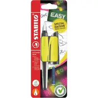Stabilo EASYbuddy NEON - Ergonomische Vulpen - Geel - L Punt Voor Linkshandigen