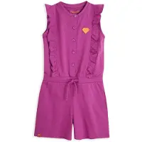 4PRESIDENT paars Playsuit Meisjes Katoen Ronde hals Effen - maat 152