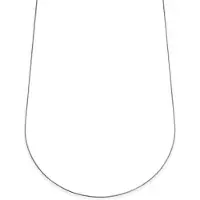 Lucleon Essentials | 1 mm Zilverkleurige Ketting met Slangenschakels