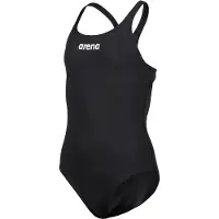 Arena Team Pro Solid Eendelig badpak Meisjes, zwart 110 2022 Badmode