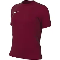 Nike Dri-FIT Park VIII Voetbalshirt Dames Donkerrood Wit